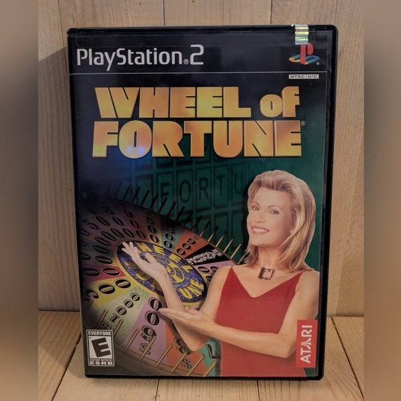 Wheel of Fortune for PlayStation 2 - Black Game Used - Picture 2 of 5